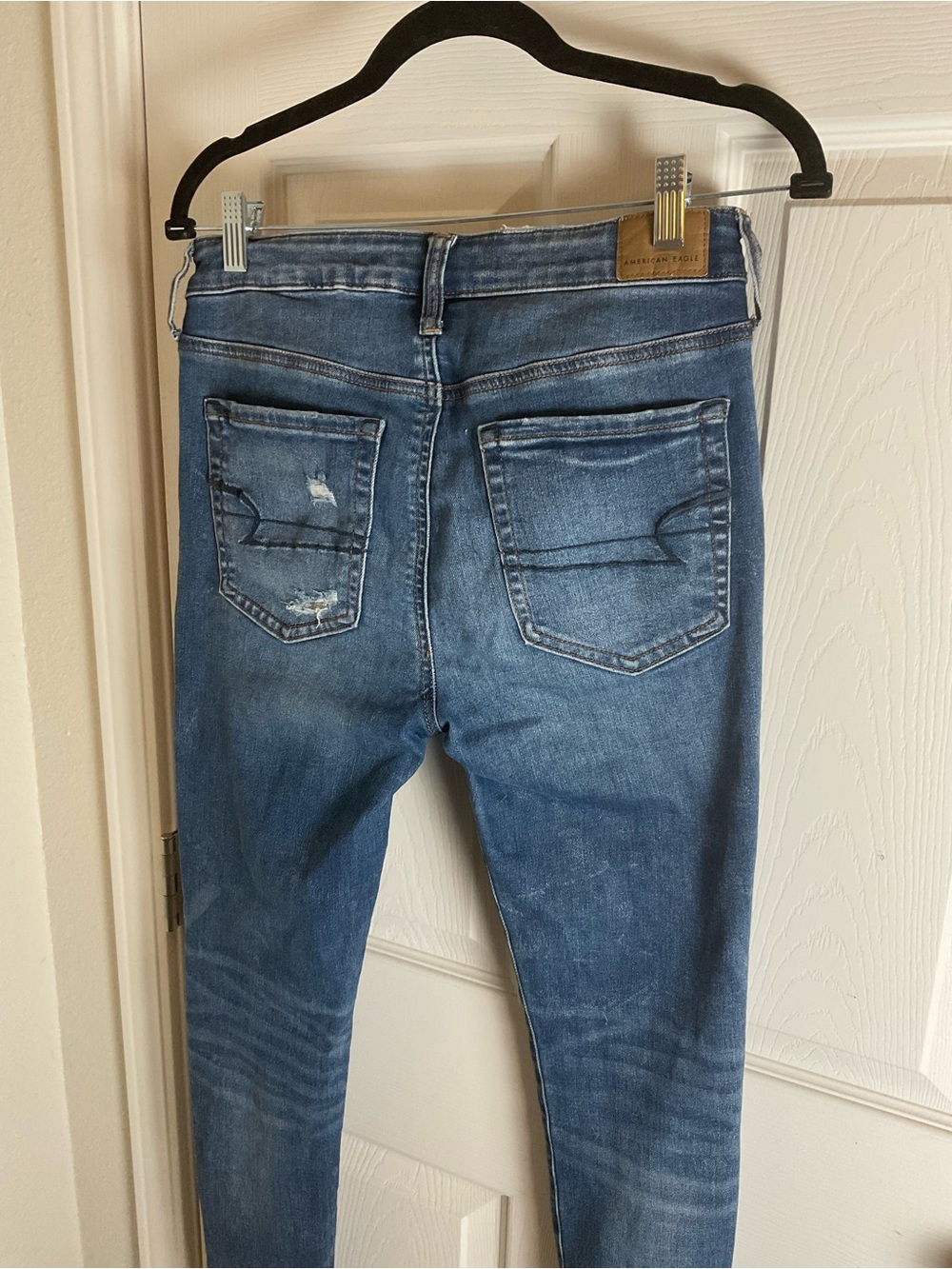 American Eagle Ne(x)t Level Stretch High Rise Jeggin Woman’s jeans Size 6 - Picture 8 of 10